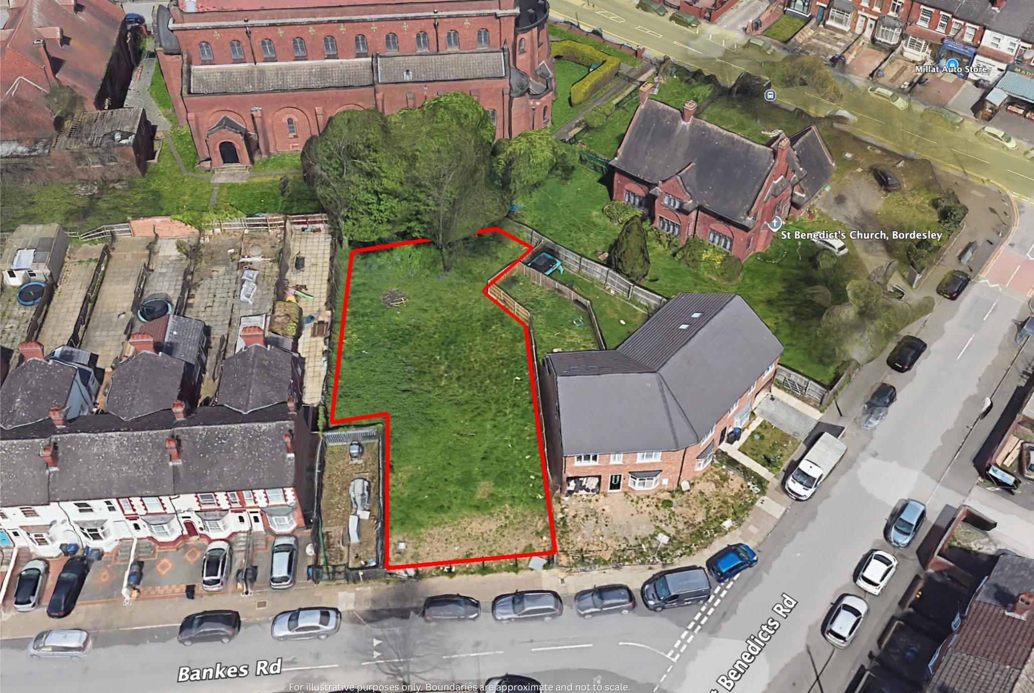 Land Adjacent to 250 Bankes Road, Birmingham